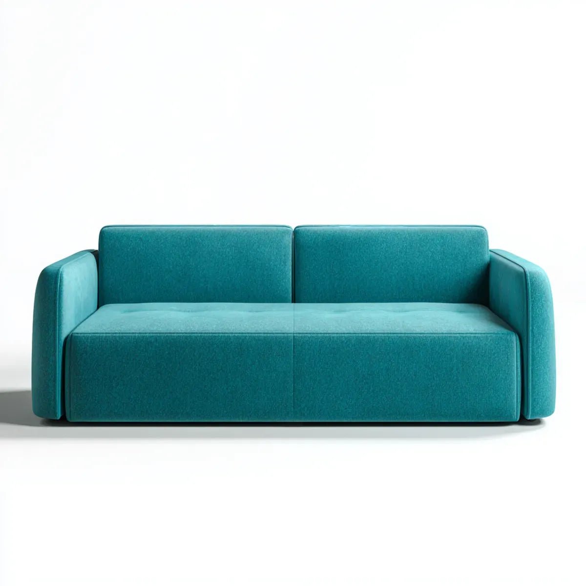 sofa 2-osobowa w prostokątnym poliestrowym aksamicie 170 x 85 x 78 cm